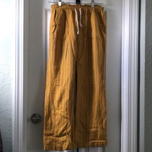 Kiss and Cry yellow pants small